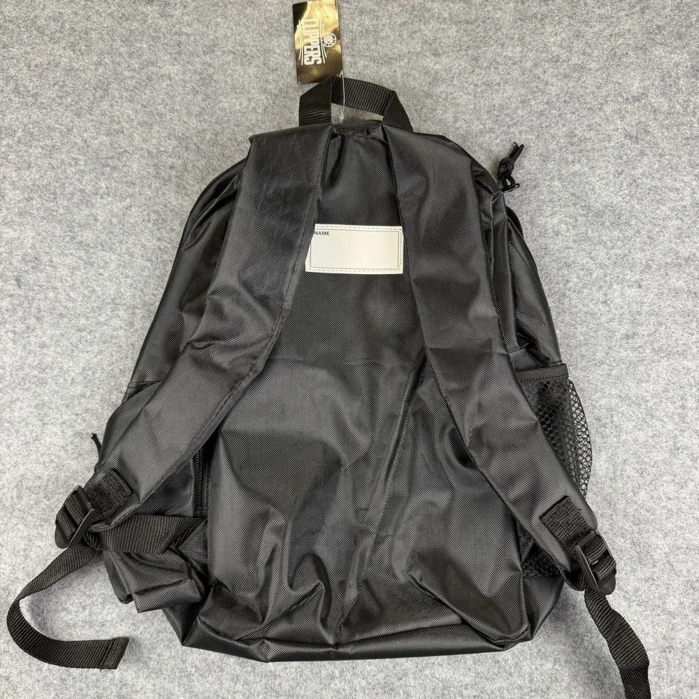 LA Clippers Kawhi Leonard Baby2Baby Backpack Black NBA Basketball School Gym Bag